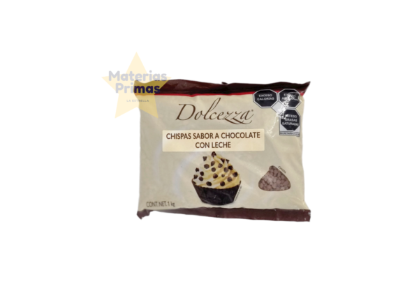 Dolcezza chispas de chocolate con leche